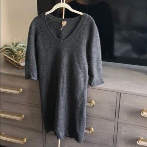 Cashmere sweater dress
